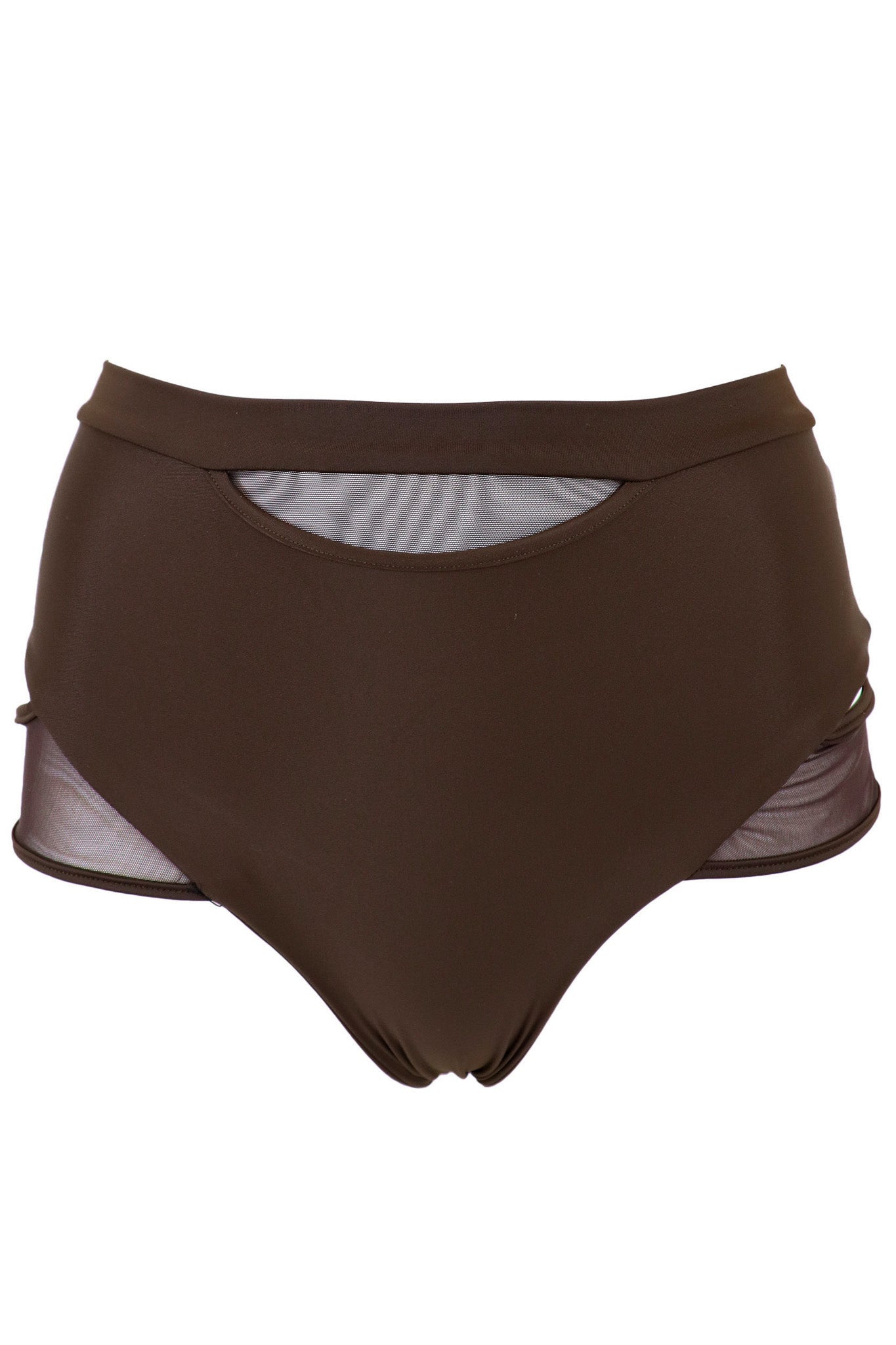 CIRCE MESH SLIP ESPRESSO