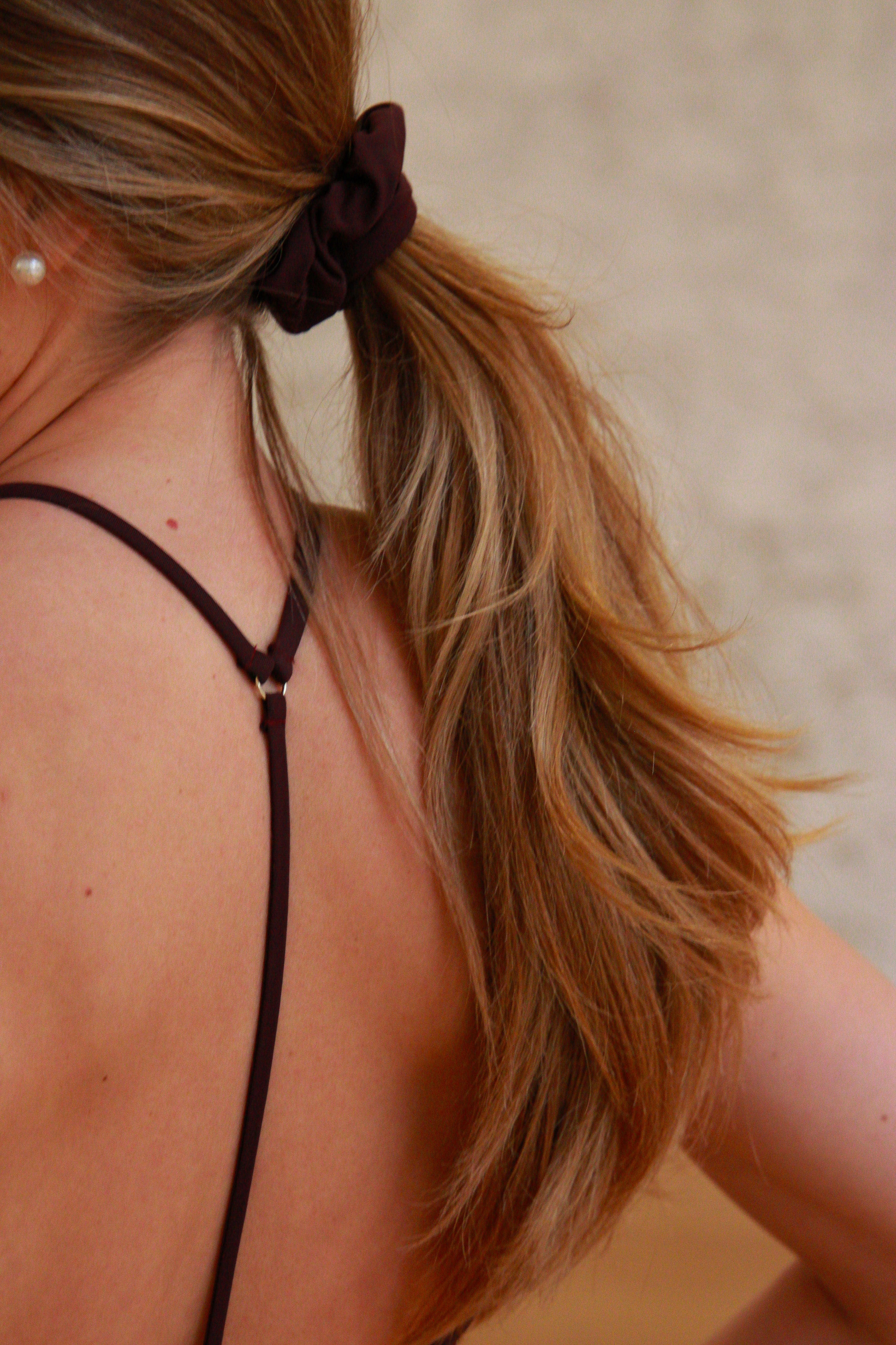 LUNA TOP DARK BURGUNDY