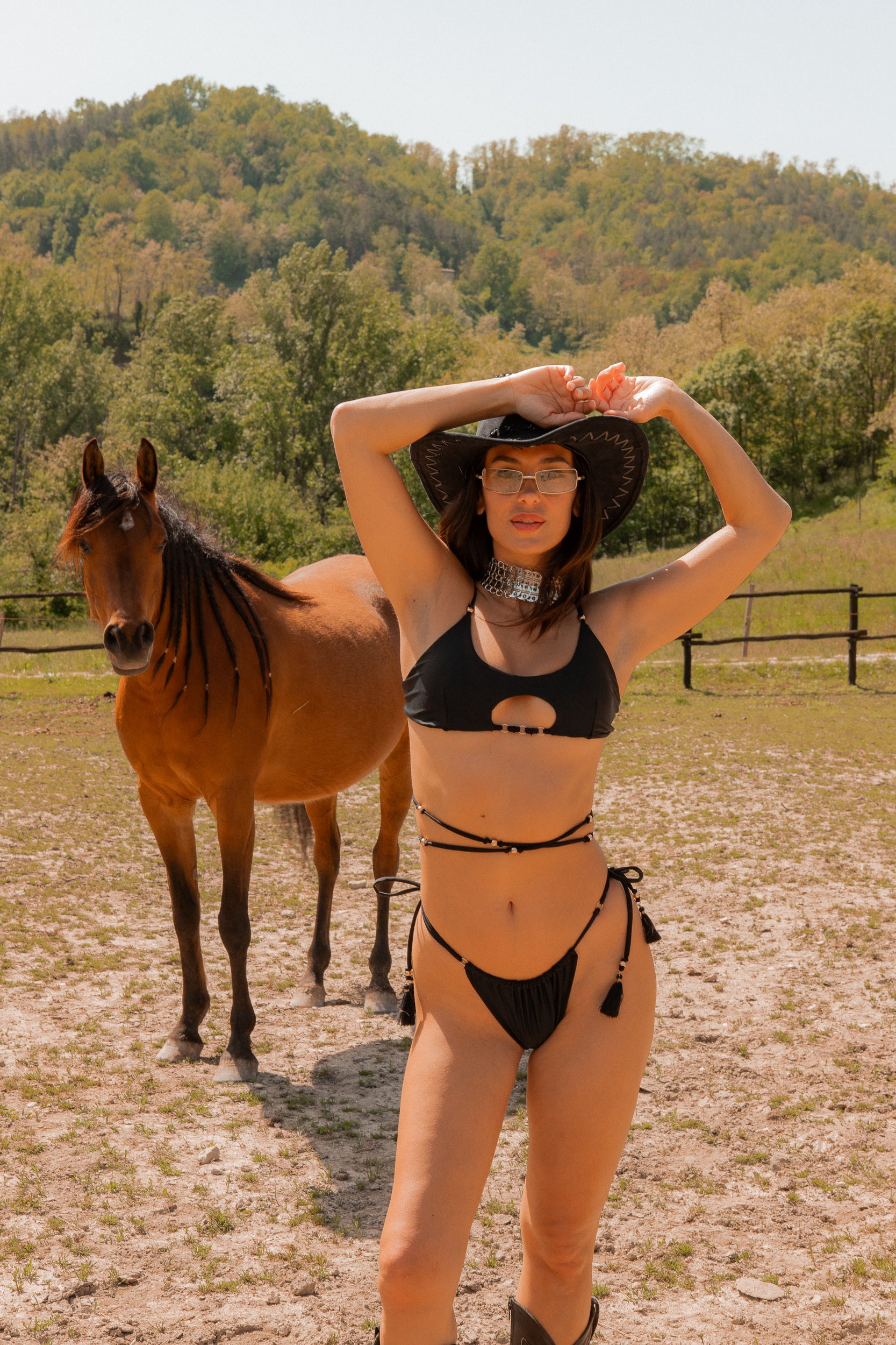 PERLA SLIP NERO