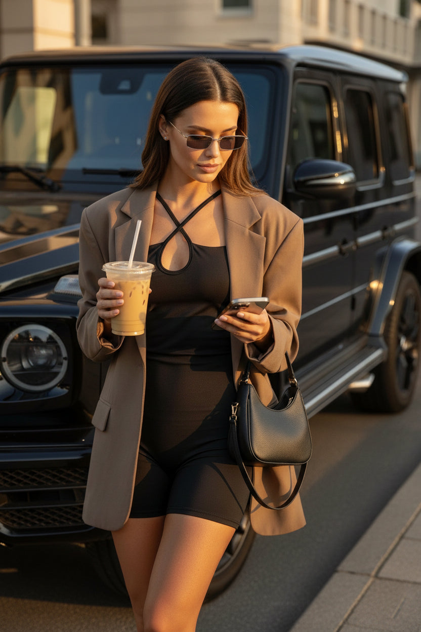 CALIPSO JUMPSUIT BLACK