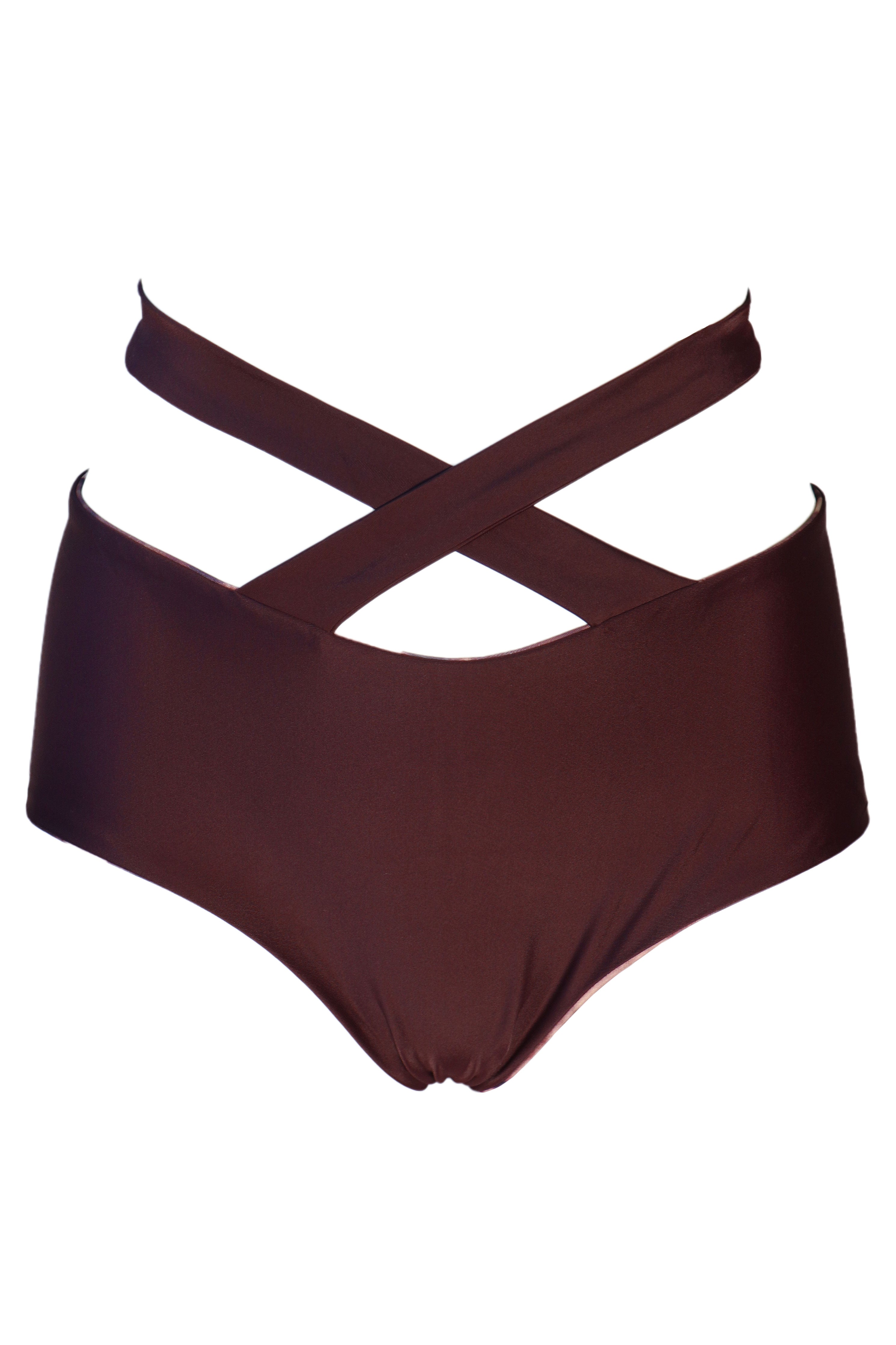 IRIS SLIP TIE DYE/DARK BURGUNDY