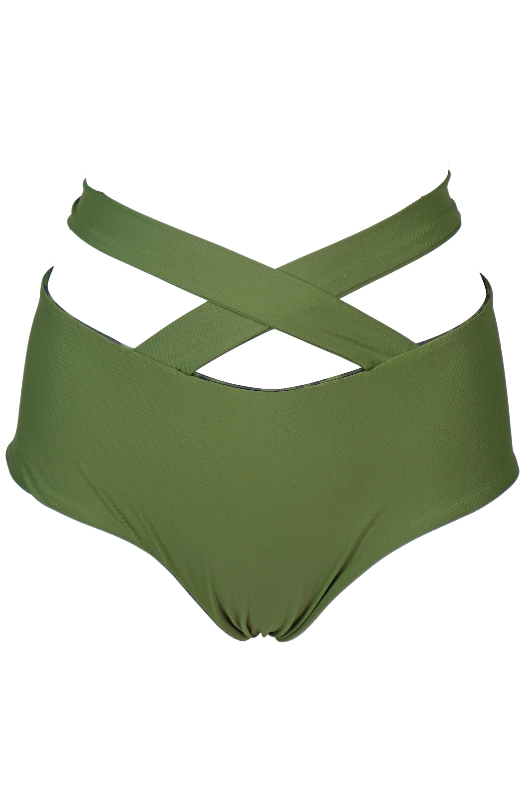 IRIS SLIP - LEOPARD/OLIVA