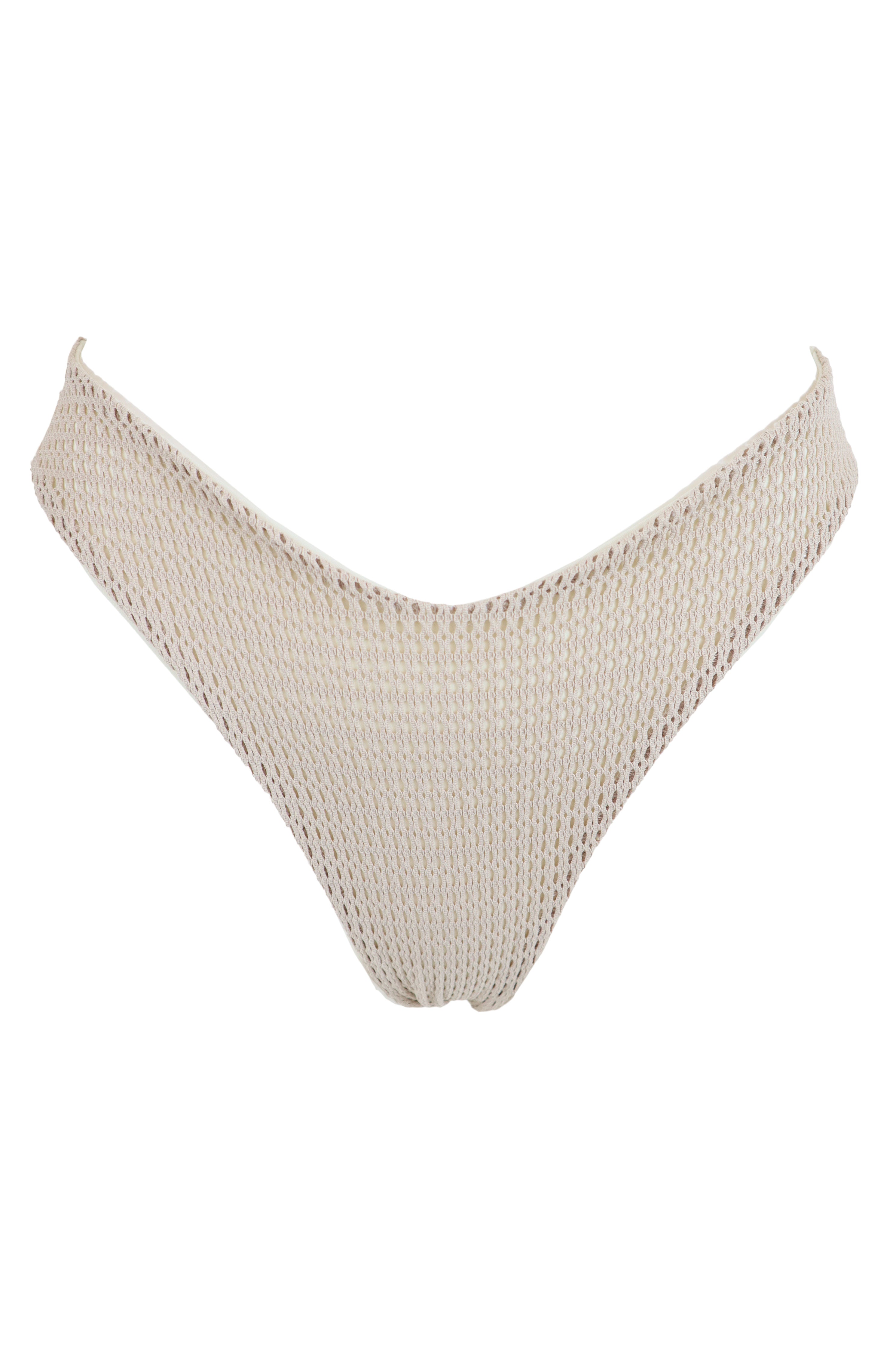 GIOIA SLIP CROCHET SABBIA