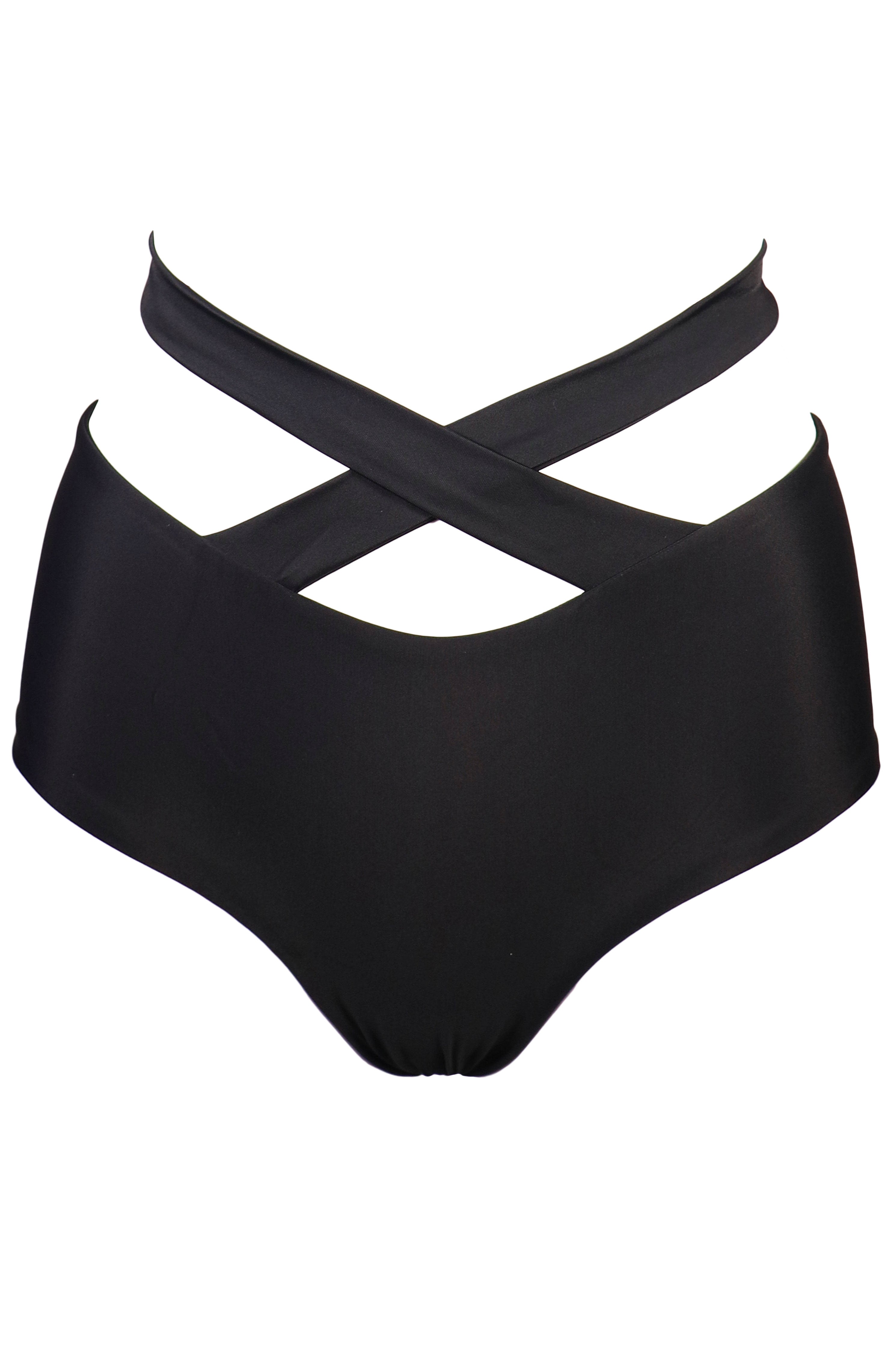 IRIS SLIP BLACK