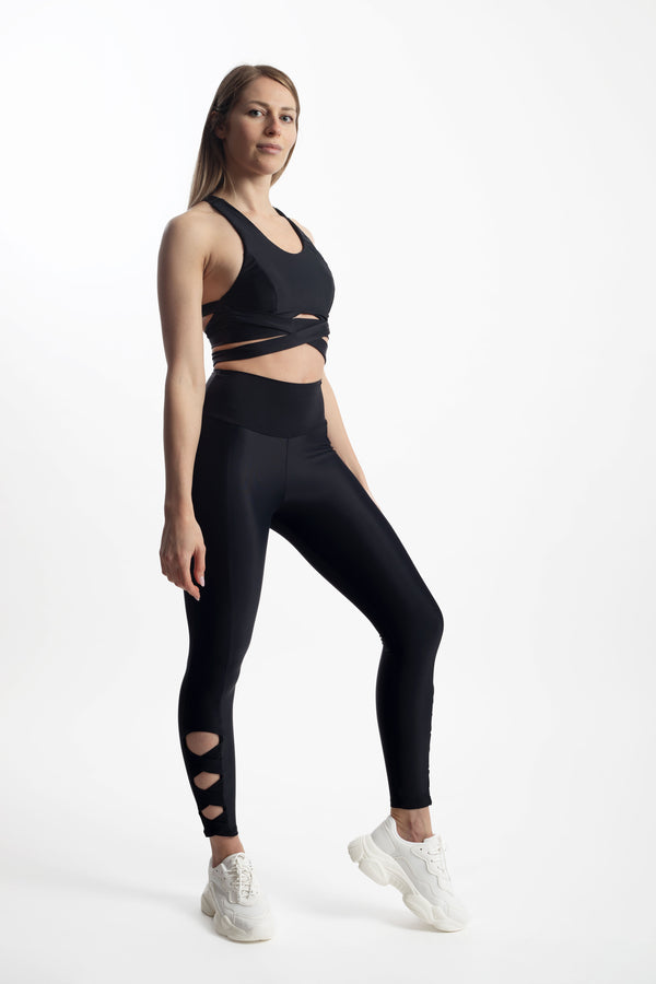 FREYA LEGGINGS NERO - ECO