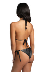 MAUI SLIP SHINY BLACK